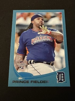 2013 Topps Update Home Run Derby Wal-Mart Blue Prince Fielder #US91