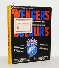 1937 WENGERS LTD Price List 66 CATALOGUE Colours Glazes &c for Pottery Industry
