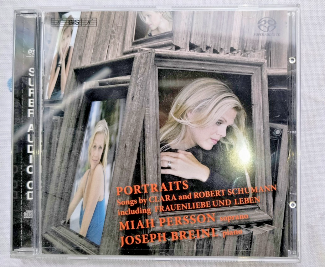 PORTRAITS (SONGS BY CLARA & ROBERT SCHUMANN) MIAH PERSSON JOSEPH BRIENL SACD CD