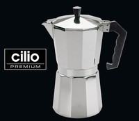 "Cilio - Espressokocher \"Aluminium Classico\" 6 Tassen 320619"