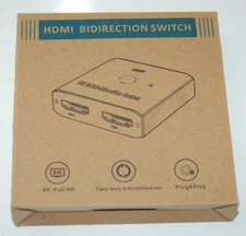 CE RoHS HDMI Bidirection Switch - 8K Full HD, Two-Way Transmission Model S6203H