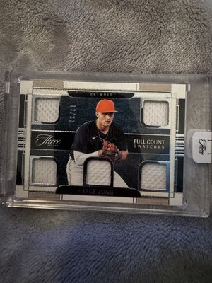 2024 Panini Three and Two - Full Count Swatches Jace Jung #FCS-JJ /32 (MEM, RC)