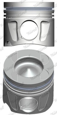 Für NURAL 87-427400-60 PISTON MB OM642.896.83.00STD CYL1-3
