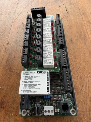 Emerson CPC 810-3065 MULTIFLEX 168+AO 16 Input 8 Relay Output AO Board NEW