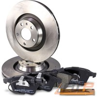 Bremsscheiben BelÜFtet Ø347 + BremsbelÄGe Vorne FÜR Audi A6 4F C6 BJ 04-11