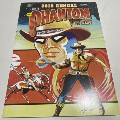 Frew The Phantom The Phantom Goes West 2018 Annual Issue #1802 Frew