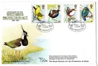 GB  1980  Wild Birds protection  FDC and 4 stamps MNH