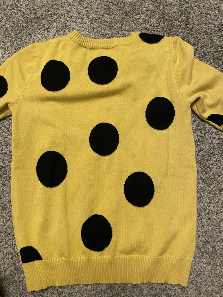 Женский свитер топ в горошек - Изображение 2 из 4