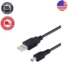 High-Quality 5ft Mini USB Charging and Data Cable for Uniden Handheld Scanners
