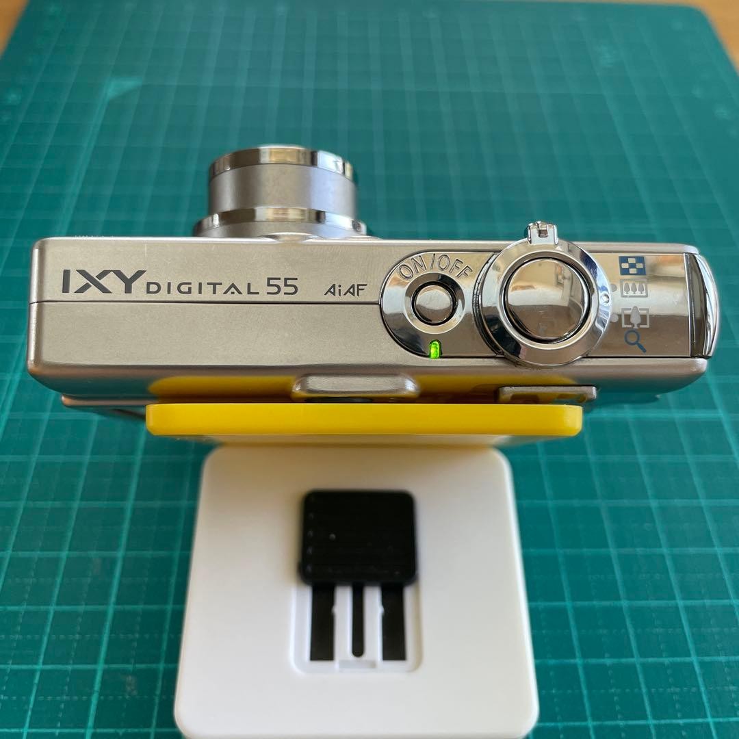 Canon IXY DIGITAL 55 Silver Compact Digital Camera Tested Working