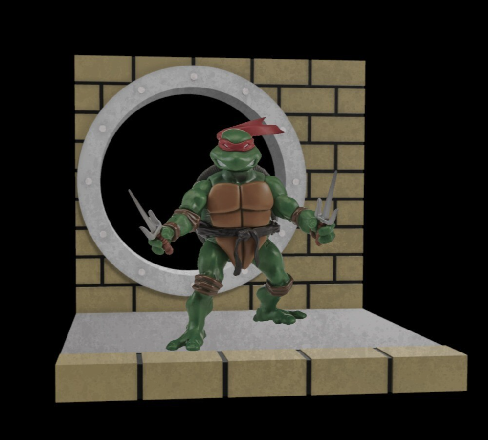 TMNT Sewer Diorama for 6 IN (1:12) FIGURE