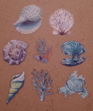 Sealife Themed Stickers - Lot of 8