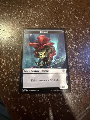 MTG Fungus Map 7/17 Dreadmaw Token The Lost Caverns of Ixalan T