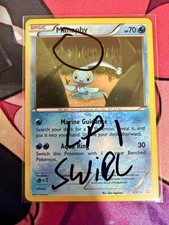 🌀💫 HD Galaxy Swirl Manaphy XY190 Cosmos Holo Black Star Promo Pokemon LP1 on eBay