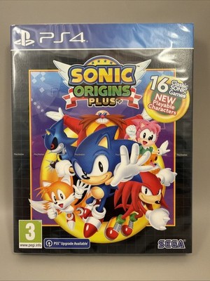 Sonic Origins Plus PlayStation 4 - 16 Classic Games New Playable Characters