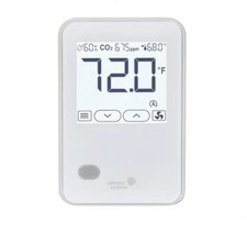 Johnson Controls - NSB8MTC240, Display, Temp/CO2 Monitor, Network Control, White
