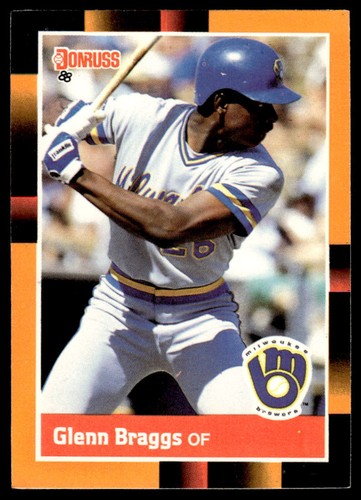 1988 Donruss Baseball's Best #15 Glenn Braggs Milwaukee Brewers