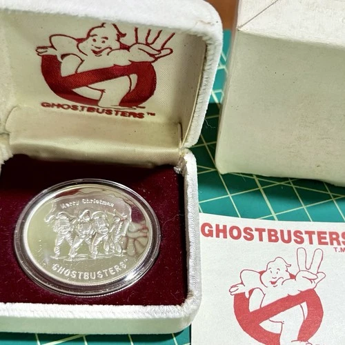 Ghostbusters 1oz .999 Silver Round Box & COA Licensed Proof-Like Ltd 25k