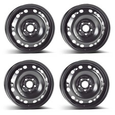 4 Stahlfelgen Alcar 8000 6.0Jx15 ET43 5x100 für Skoda Fabia Praktik Roomster