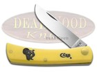 Case xx Knives Turkey Sodbuster Jr Yellow Synthetic 1/500 Stainless Pocket Knife
