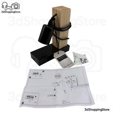 Stilvolle EGLO Wandleuchte E27 Metall Holz Schwarz Modern Lampen