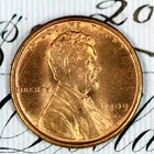 * 1909-S * SOLID+ BLAZING RED GEM BU MS DETAILS LINCOLN WHEAT PENNY *