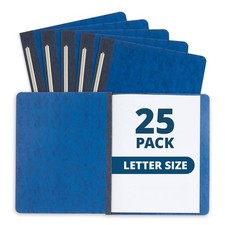 25 Pressboard Report Cover, Navy Blue Busines...