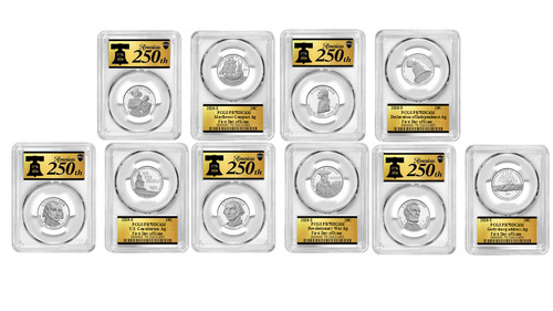 Presale 2026 S Silver Quarters Set 25C PCGS PR70DCAM First Day of Issue #948