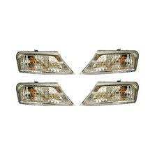 4X Signal Light Left Right Clear Lens Corner Parking Lamp for Jeep Liberty 2012