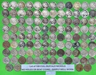 Buffalo Nickels Lot of 100 Coins ~ ALL HEAVILY WORN DATELESS CULLS BUFFALOS #C40