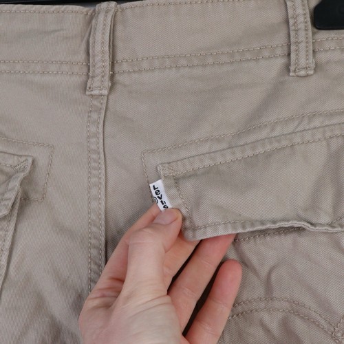 Levi’s Cargo Shorts Mens W32 Combat Utility Walking Work Wear Beige White Tab - Picture 8 of 16