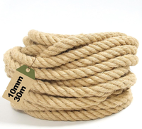10 Mm Juteseil 30 M Starkes Naturseil FüR Garten, Deko, Diy-Bastelprojekte | Nat