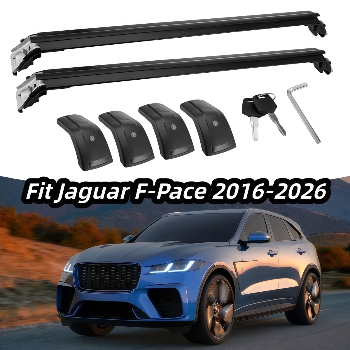 Roof Racks & Cross Bars for Jaguar F-Pace for sale | eBay