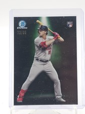 NOLAN GORMAN 2023 BOWMAN CHROME SPOTLIGHT ROOKIE GREEN REFRACTOR /99 Q6990