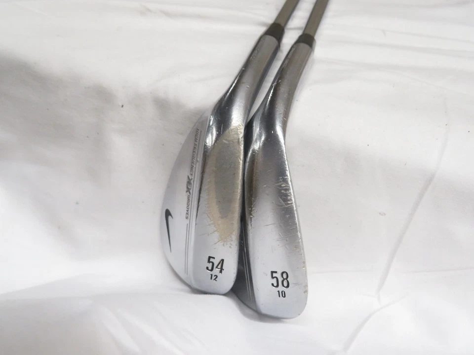 Used LH Nike Vr Pro 54.12* 58.10* Wedge Set Dynamic Gold R300 Regular Flex Steel - Image 2 of 4
