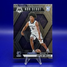 2024-25 Panini Mosaic Basketball Jaylen Wells Debut #260 Rookie RC Grizzlies