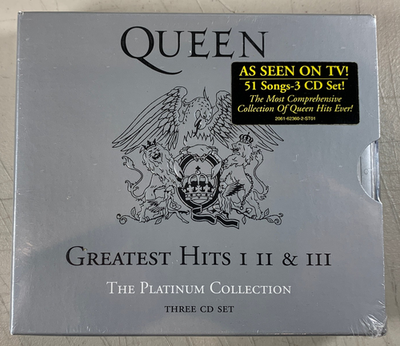 Platinum Collection: Greatest Hits 1-3 by Queen (CD, 2002) for