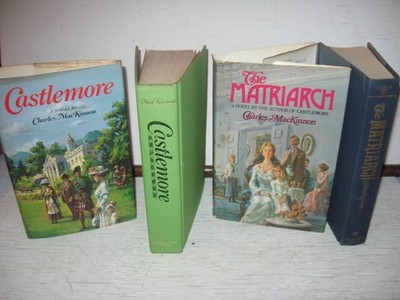 ''THE MATRIARCH'' by Charles MacKinnon, FE1975, HC/DJ, Plus CASTEMORE, both VG/LNC