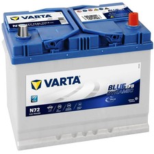 ASIA Autobatterie EFB 12V 72Ah Varta N72 Start-Stop Dynamic Batterie 572501076