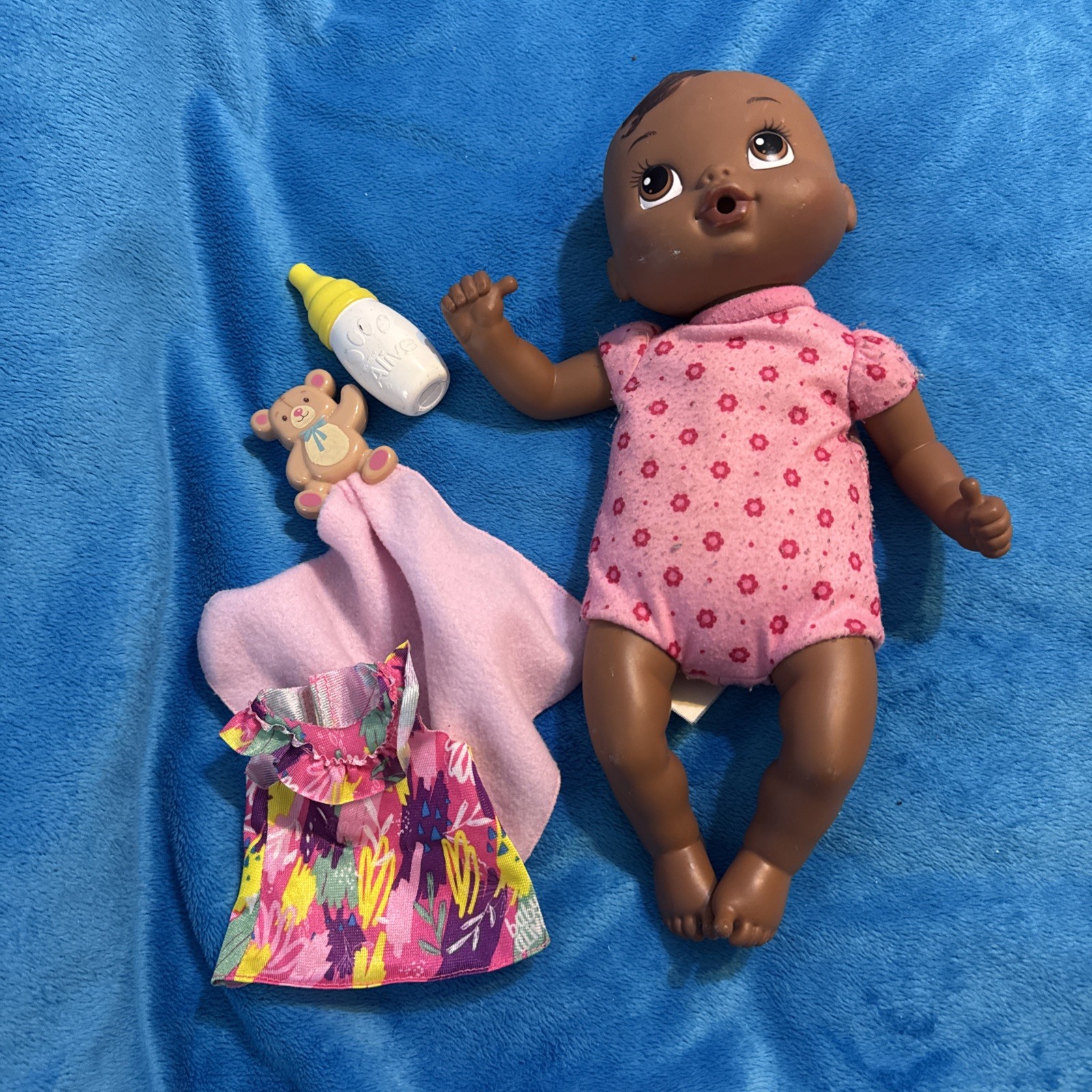 Baby Alive Luv N Snuggle Baby Doll Thumb Sucker AA African A