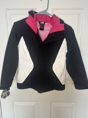 The North Face Pink  And Black Girls  Jacker Size 7-8