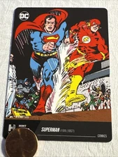 Superman #199 (1967) Races Flash Comics Ch. 3 Hybrid Trading Card Random Mint