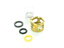 Monsoon Free Center Hardline Compression Fittings, 1/2" x 5/8" 5 Pack - Gold