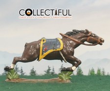VINTAGE LEAD - GALLOPING MILITARY HORSE - FOR SOLDIER - BRITAINS SIZE 1092