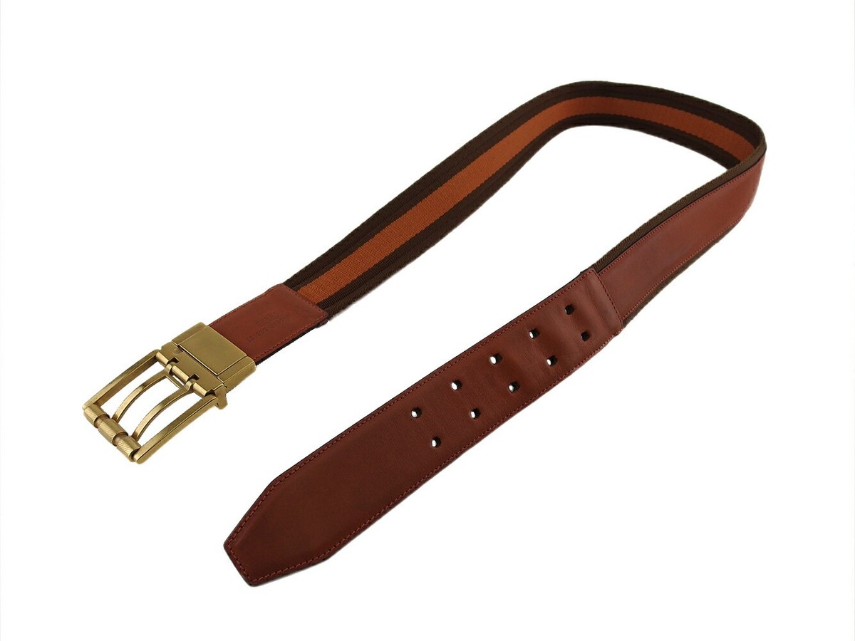 R. GUCCI belt Brown gold Women 121282 Authentic secondhand | eBay