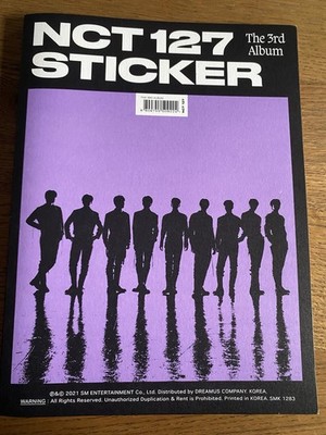 NCT 127 Sticker Album Photobook Version