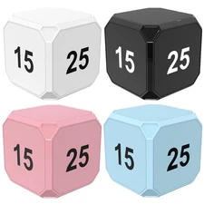 Cube Pomodoro Timer Simple Operations Rotating Productivity Timer Clock NEW