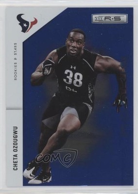 2011 Panini Rookies & Stars Longevity Rookie Sapphire 12/75 Cheta Ozougwu RC 5w0