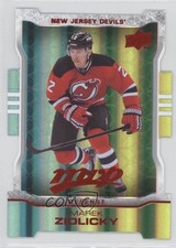 2014-15 Upper Deck MVP Colors & Contours Teal Die-Cut Marek Zidlicky #154 4kz