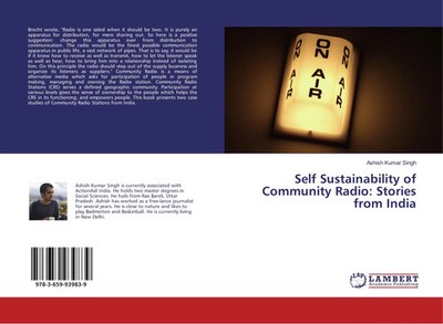 Ashish Kumar Singh | Self Sustainability of Community Radio: Stories from India